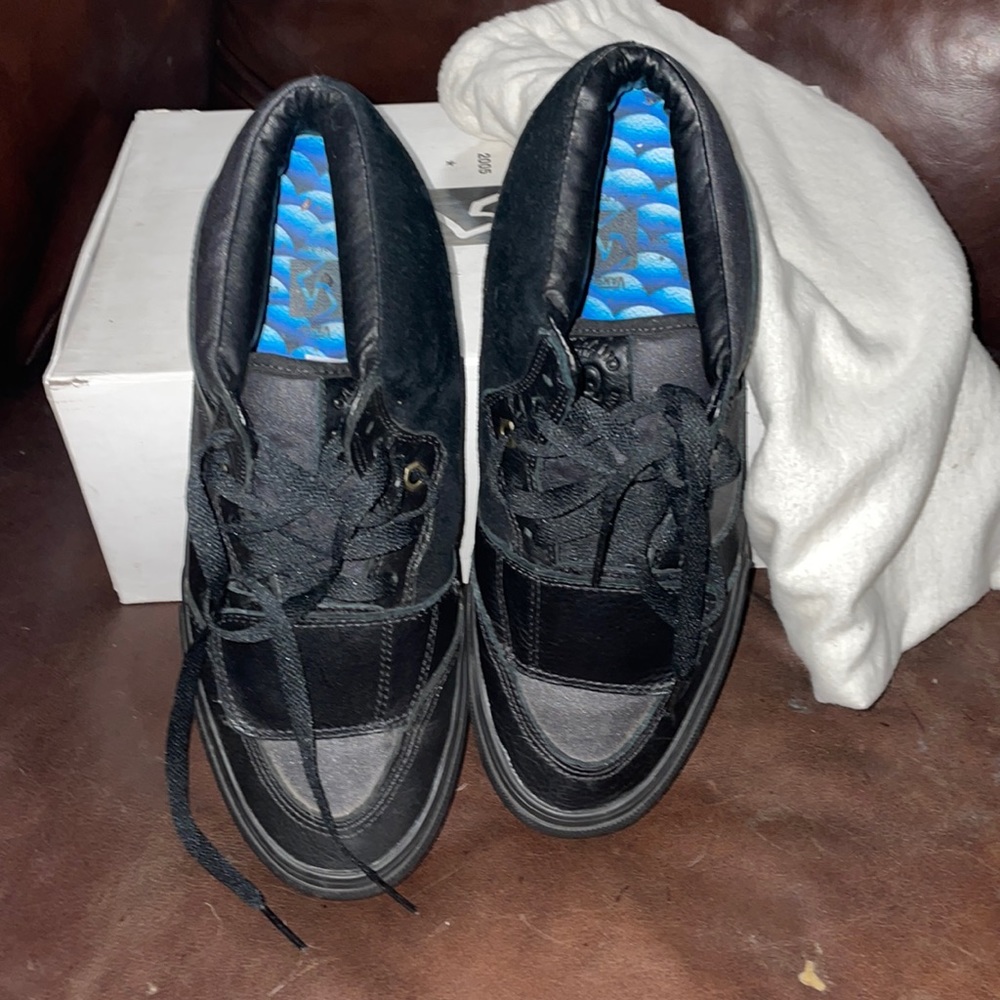 Vans Max Schaaf black/black limited mountain edition 4q”s” 10.5